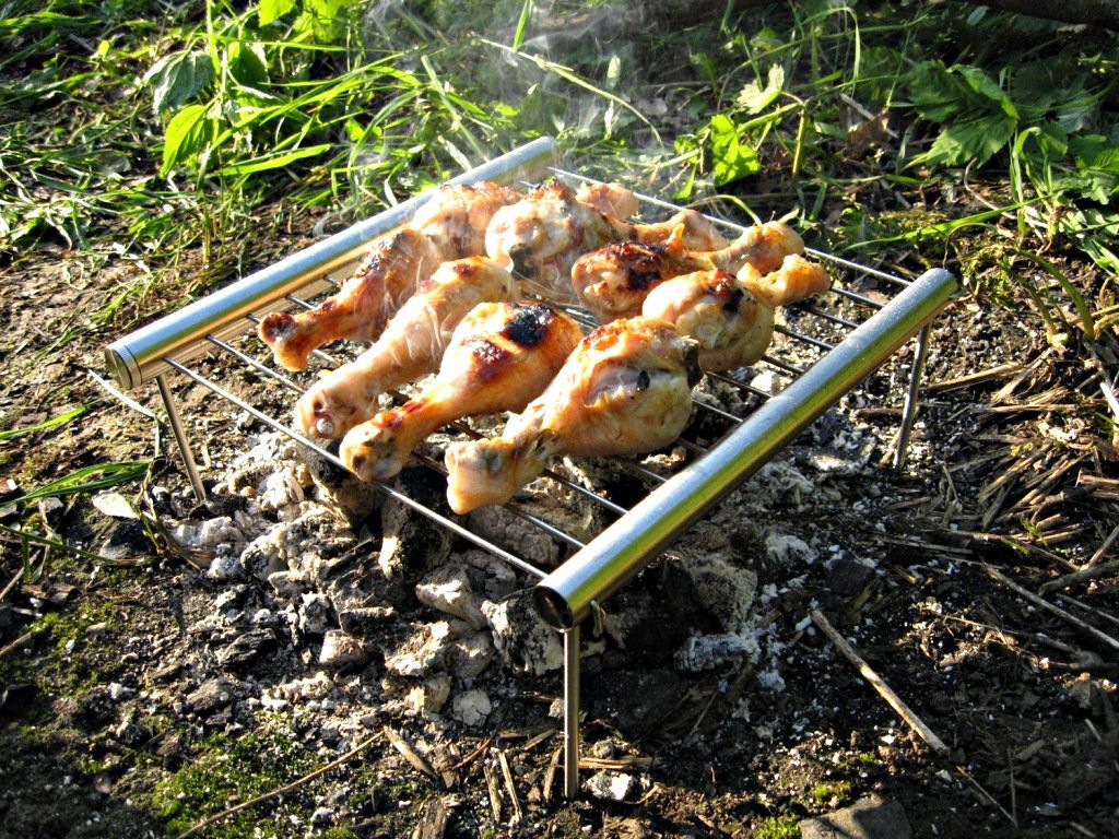 Мангал гриль складной, походный Liliput (Grilliput) BBQ купить